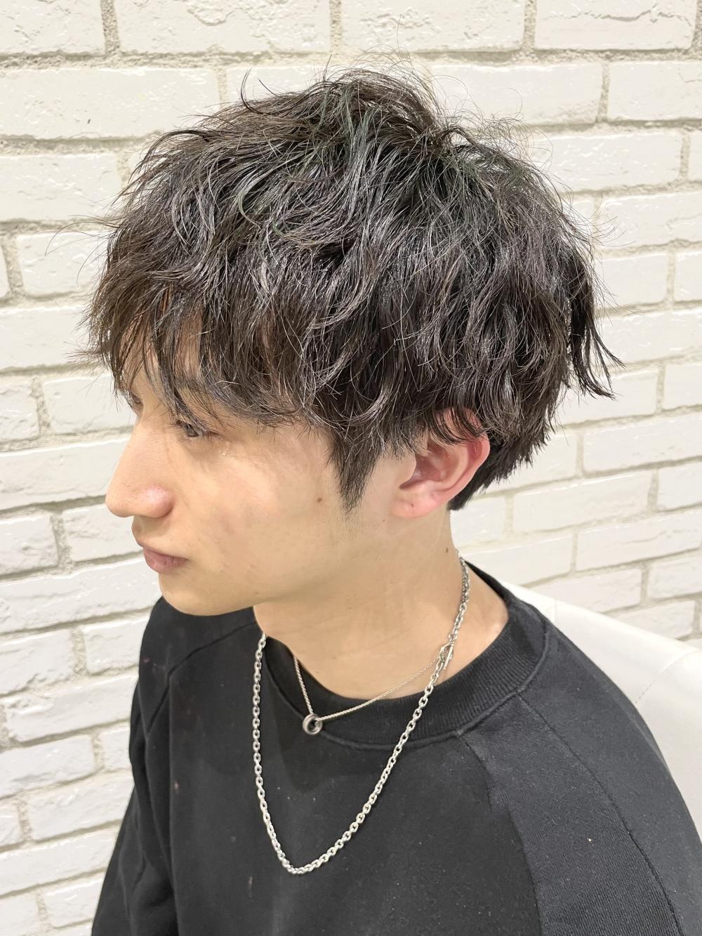 波巻きスパイラルパーマ