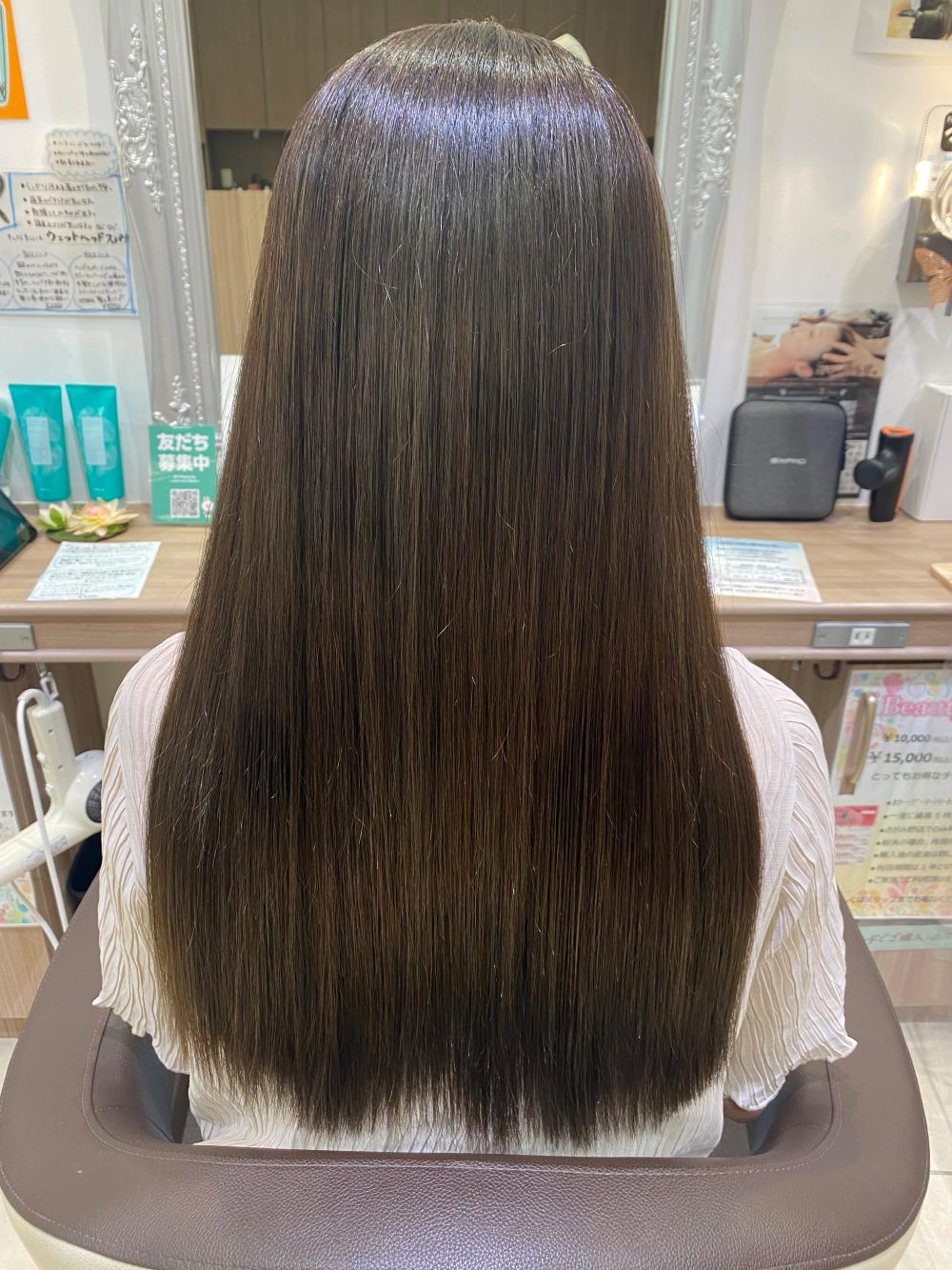ハイライト×アッシュブラウン