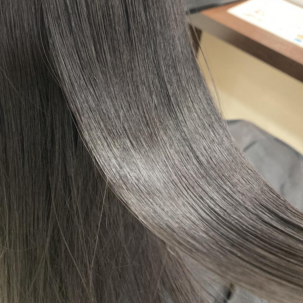 縮毛矯正で楽ちんスタイル