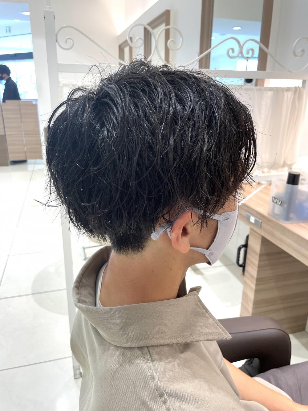 波巻きパーマ30日後カットスタイル｜サブ写真②