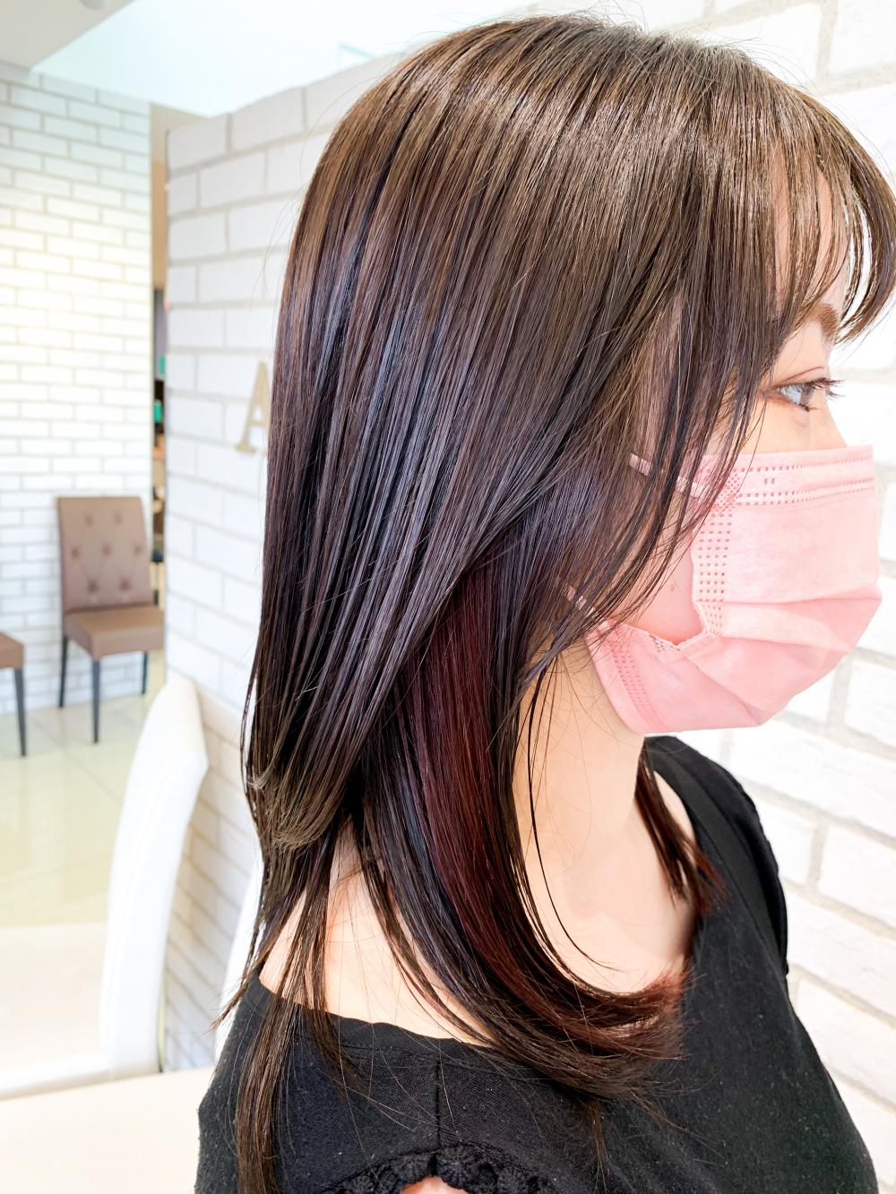 インナー　ブリーチなしデザインカラー｜サブ写真②