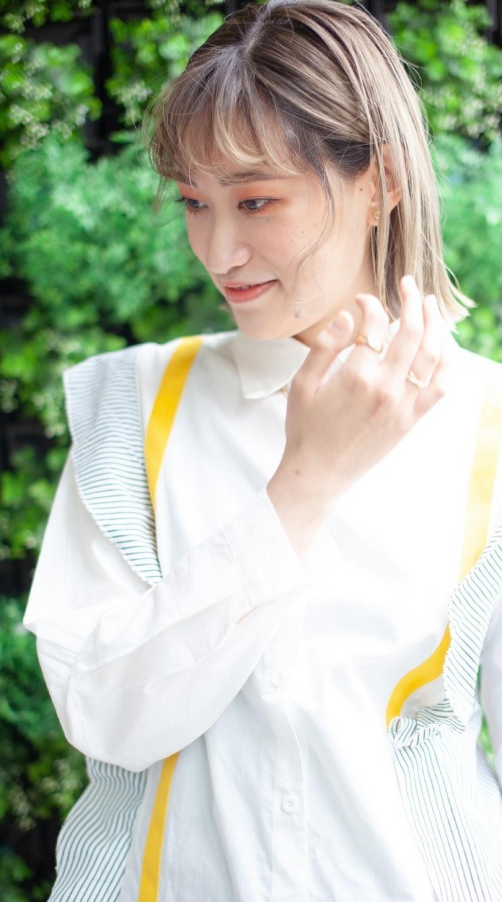 タッセルカット×シルキーベージュグラデーション｜サブ写真②