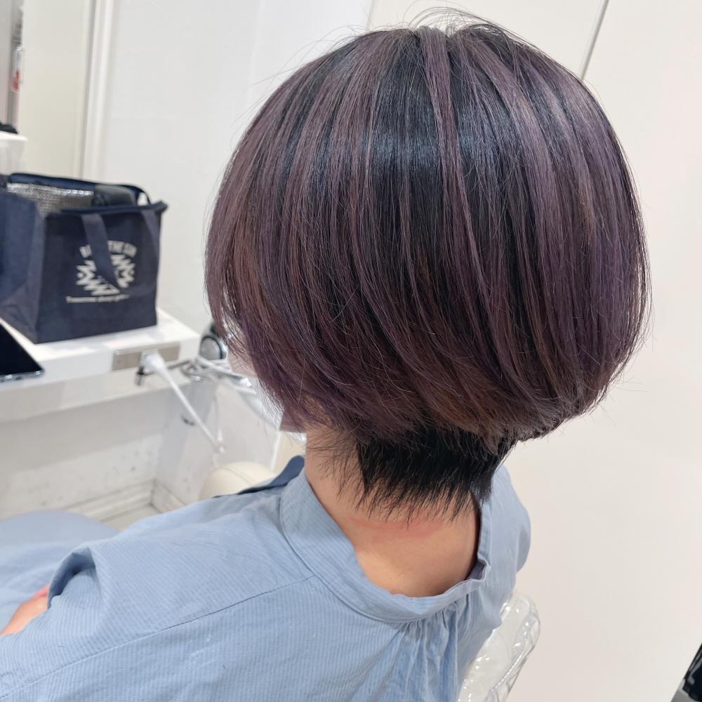 顔周り白髪さん×白髪活かし｜サブ写真④