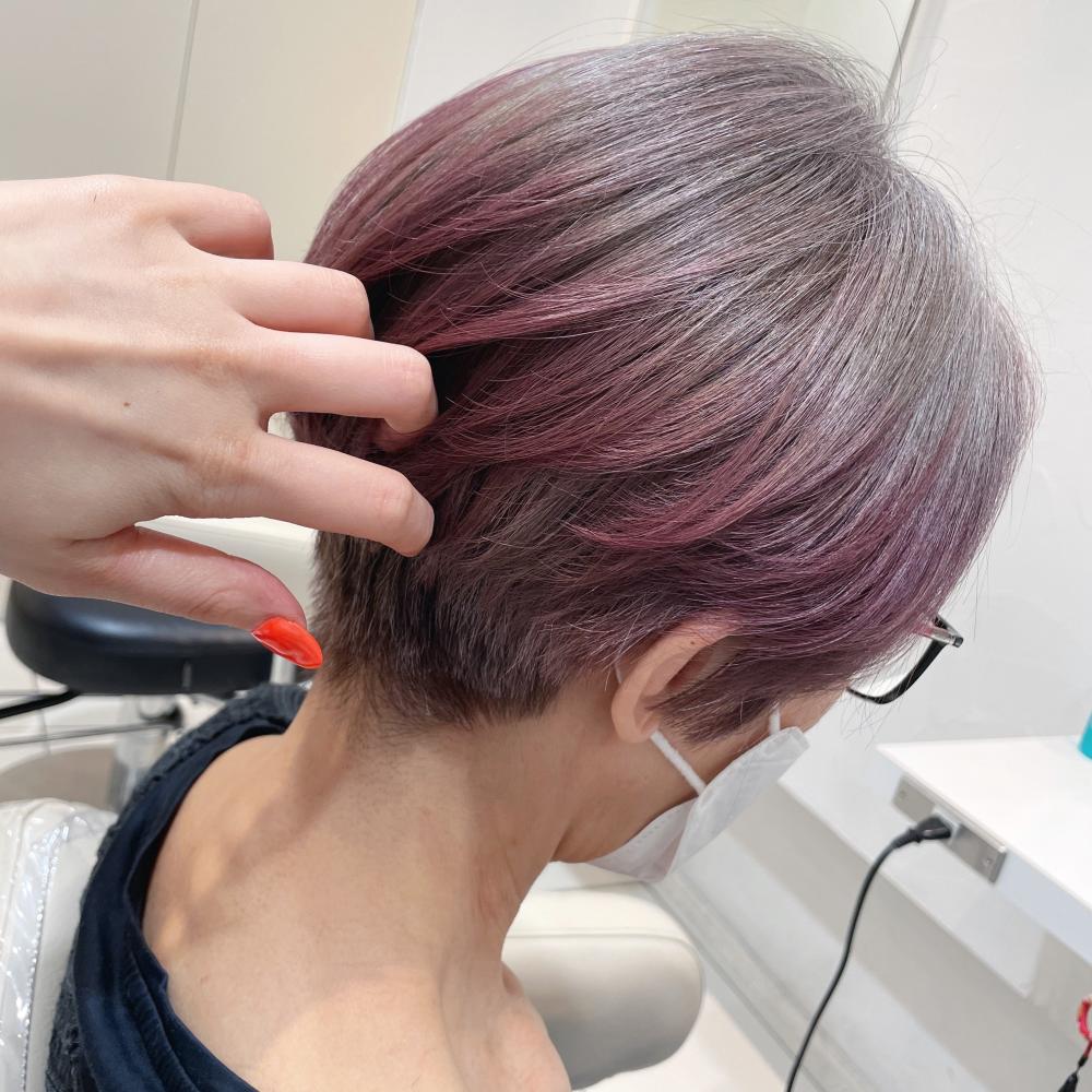 白髪率9割超え×裾カラー｜サブ写真④