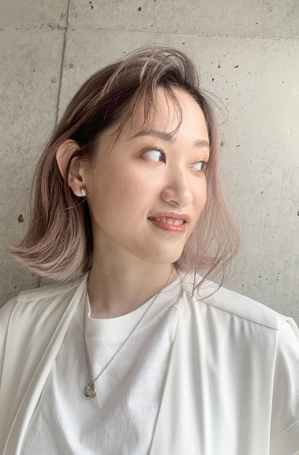 ピンクグレージュグラデーション｜サブ写真③