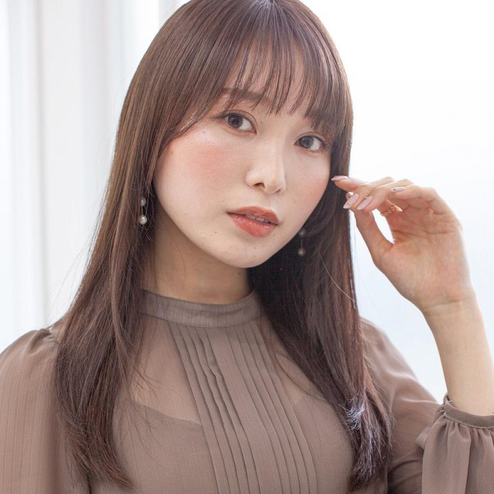 ツヤのあるさらっとした手触り髪質改善ストレート