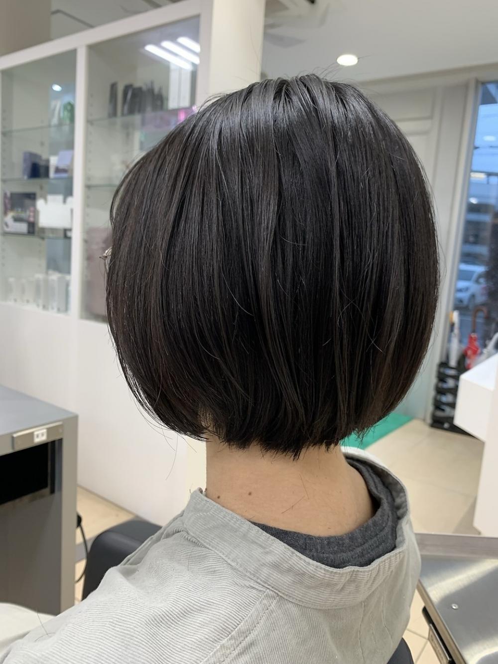 丸みボブ