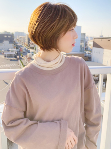 【楽カジュアル】スッキリめショートボブ｜サブ写真②