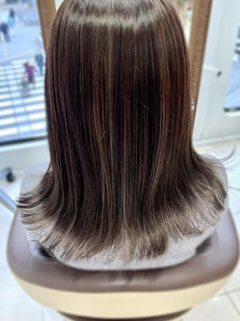 白髪ぼかし　シークレットカラー｜サブ写真②