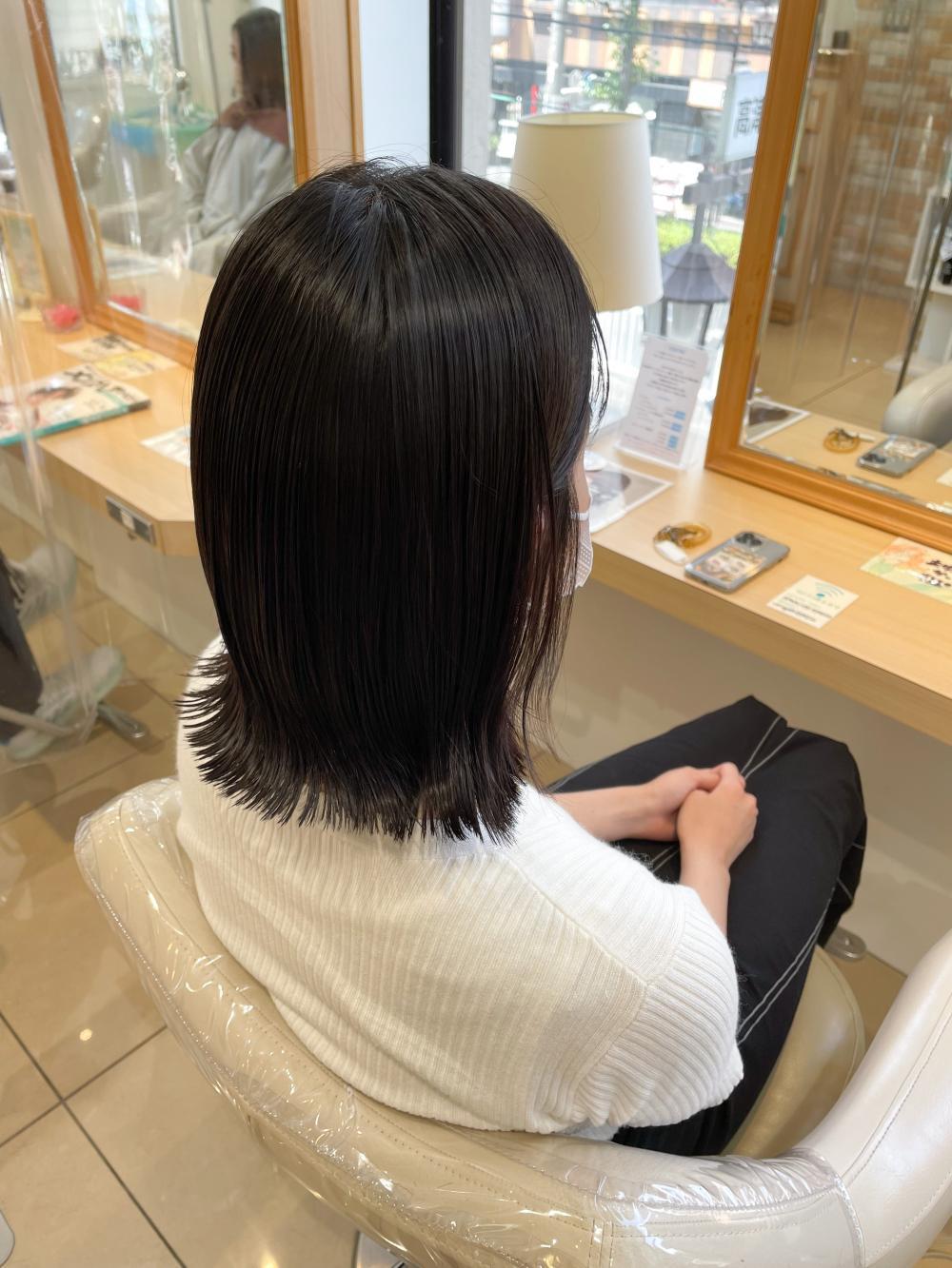 切りっぱなしボブ｜サブ写真②