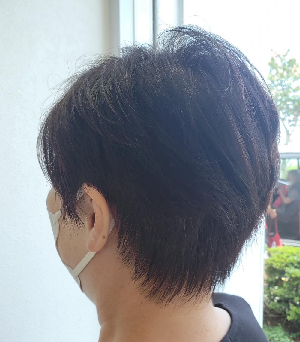 30代、40代にオススメ！『大人ベリーショート』Ash南万騎が原店