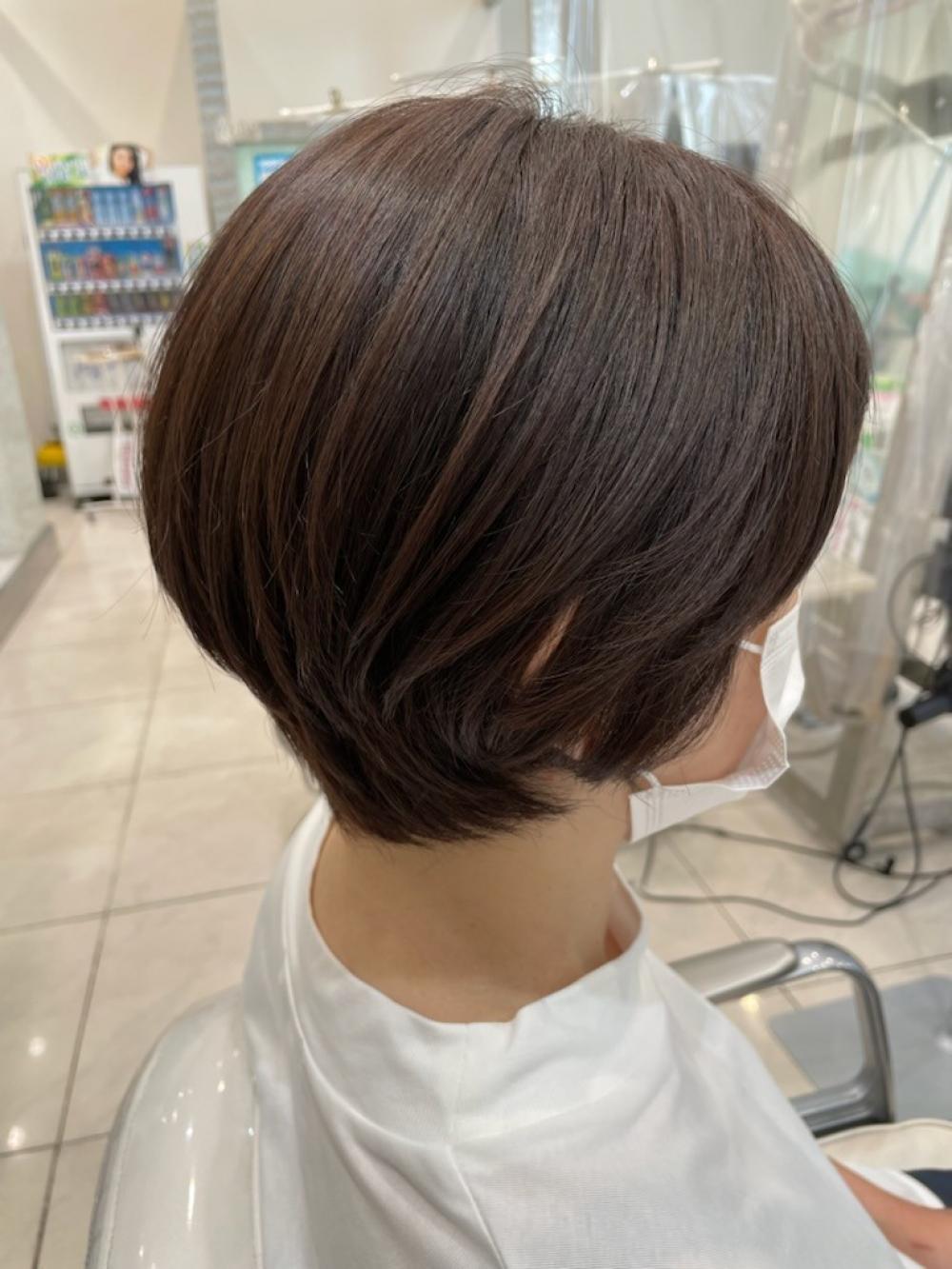 丸みショート