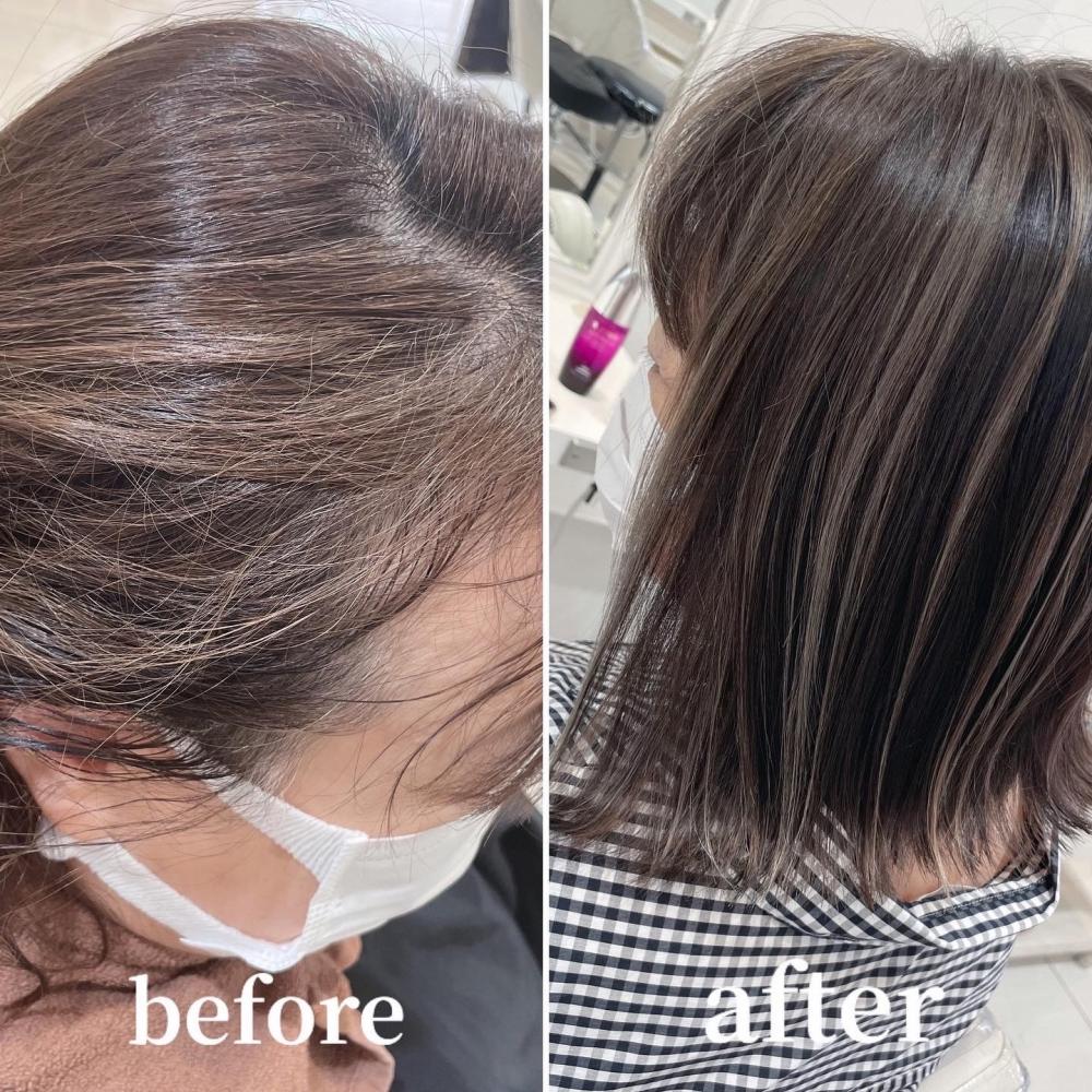 白髪率2〜3割×トップ気になるさん｜サブ写真②