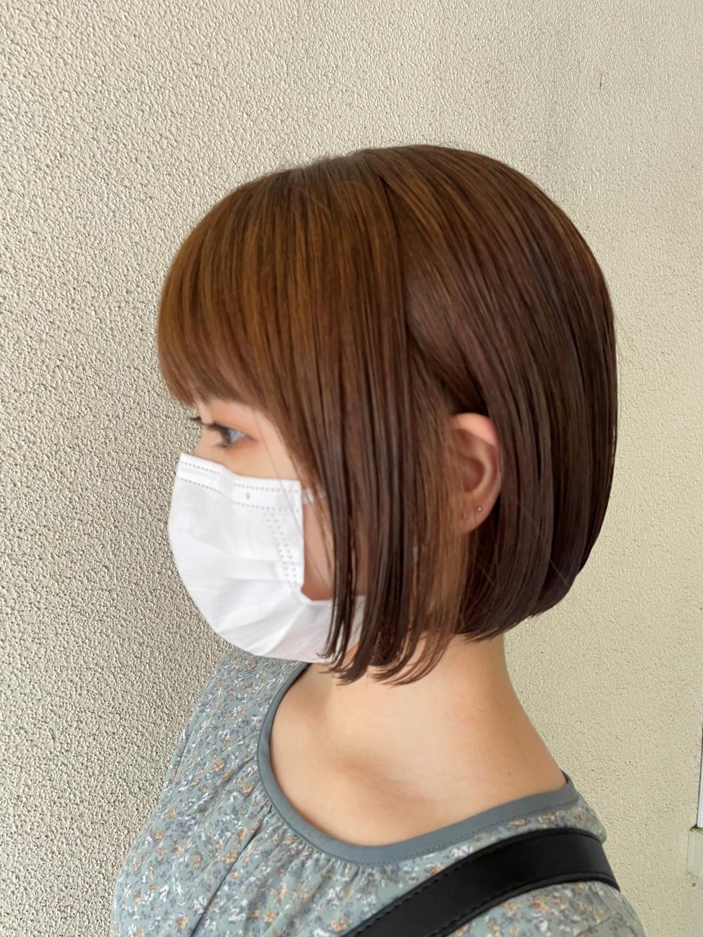 ブリーチなしベージュ