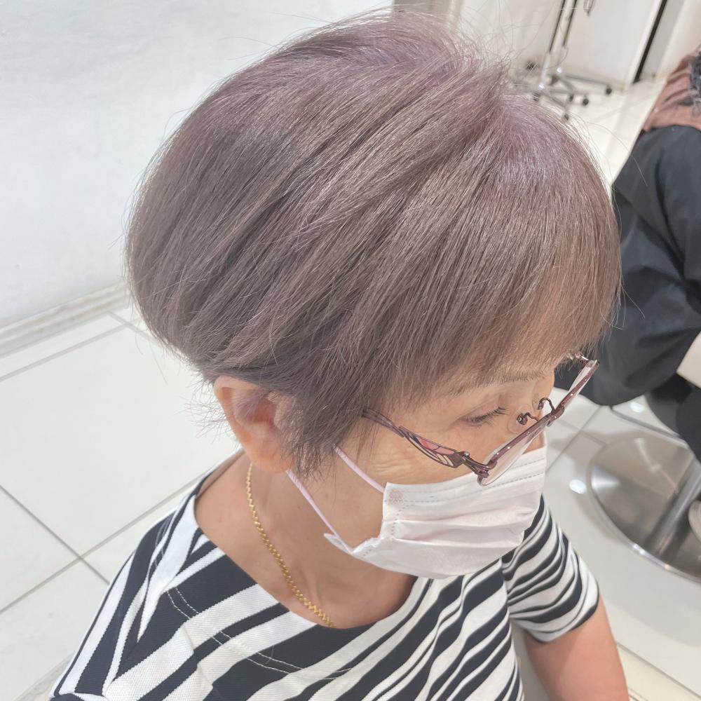 白髪率10割×白髪ぼかし100%さん｜サブ写真④