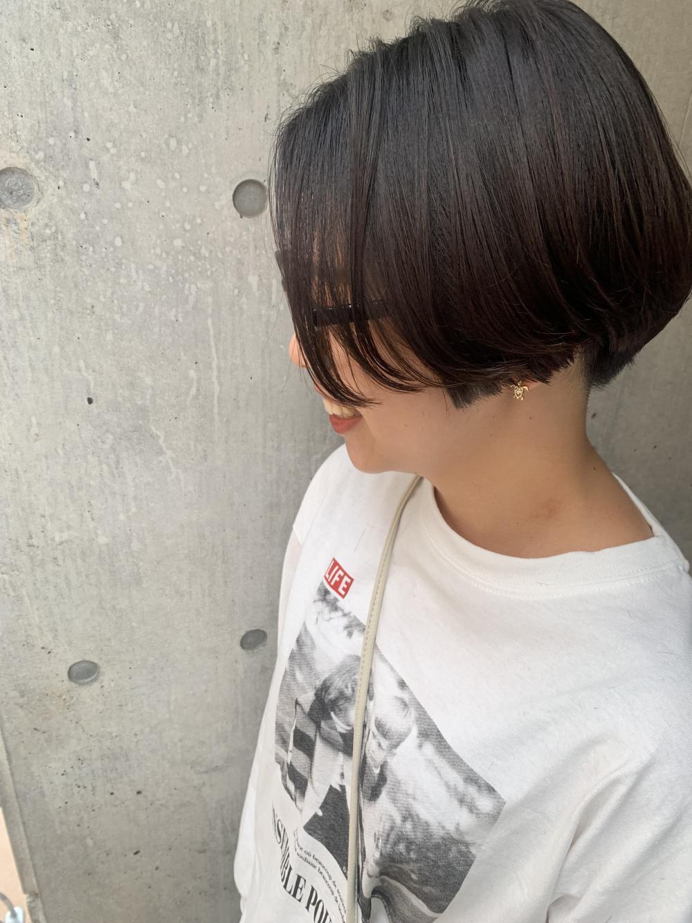 前髪なしハンサムショート｜サブ写真②
