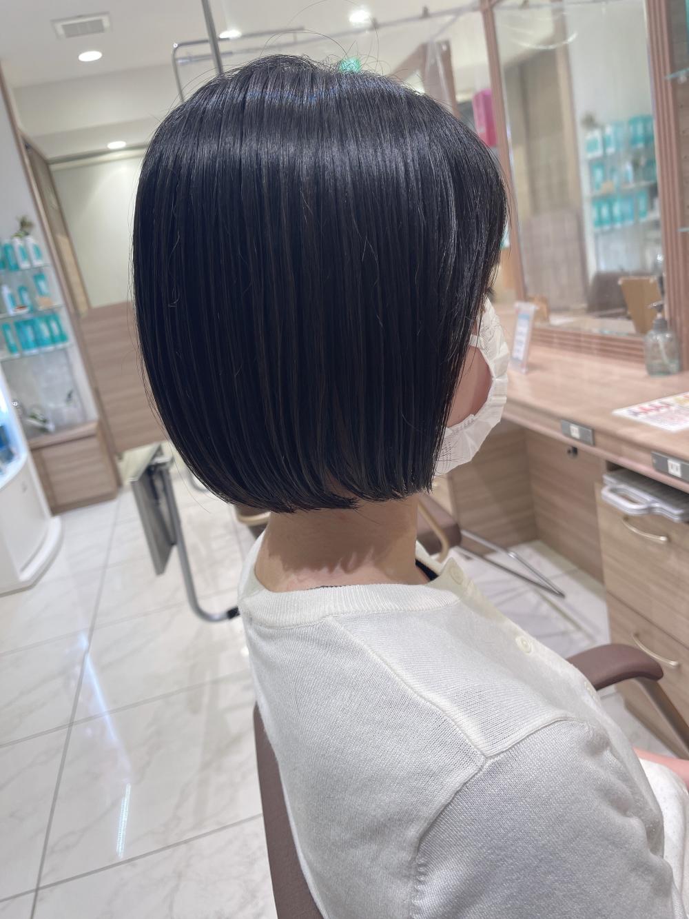 大人可愛いぱつっとボブ☆