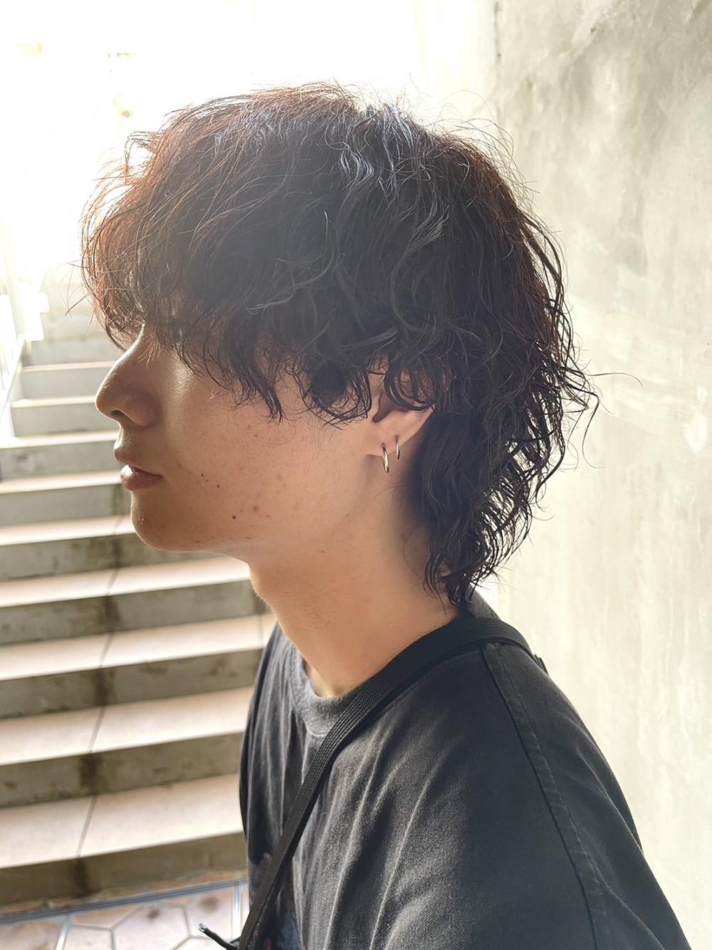 波巻きスパイラルパーマ