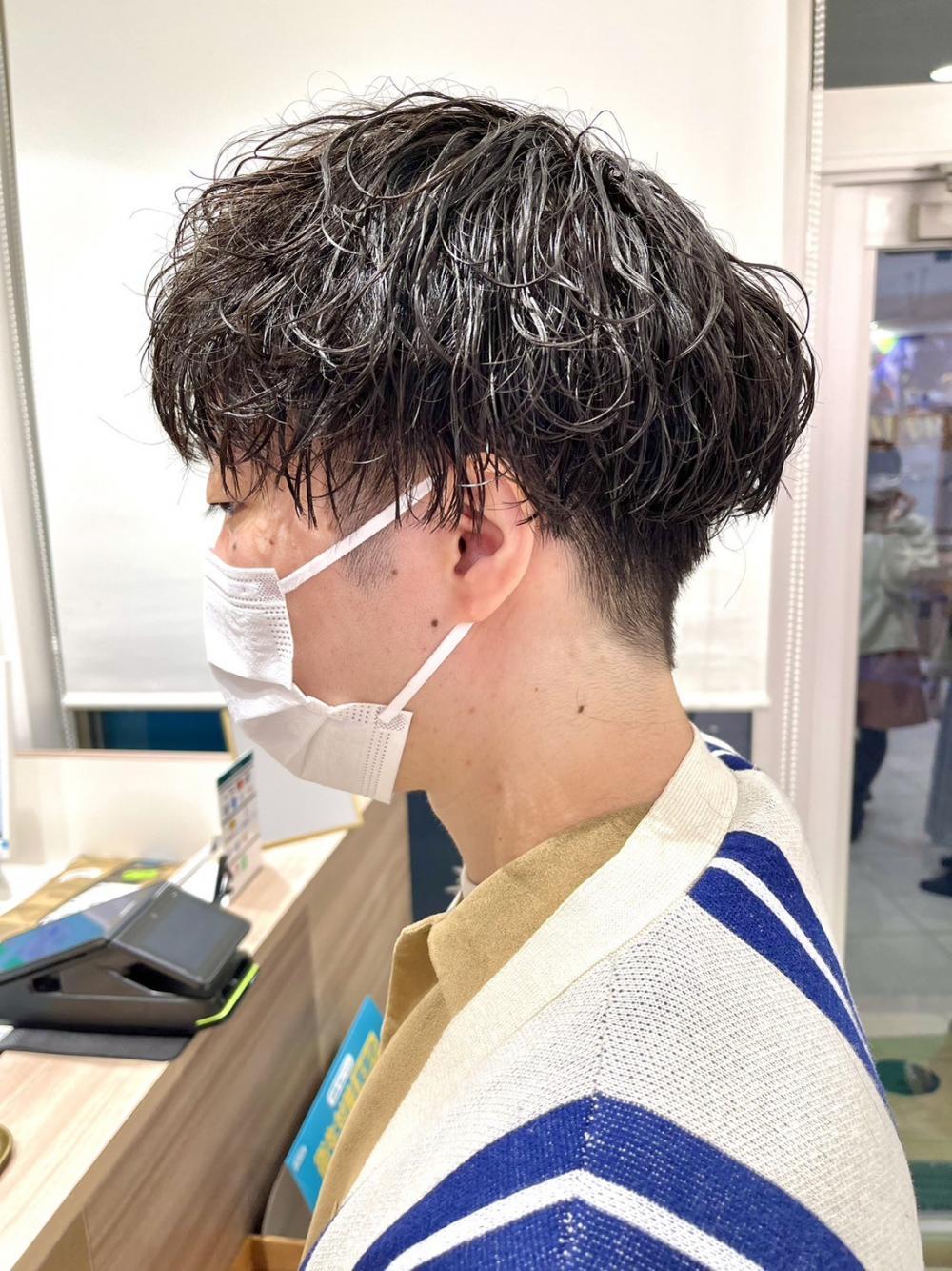 波巻きスパイラルパーマ
