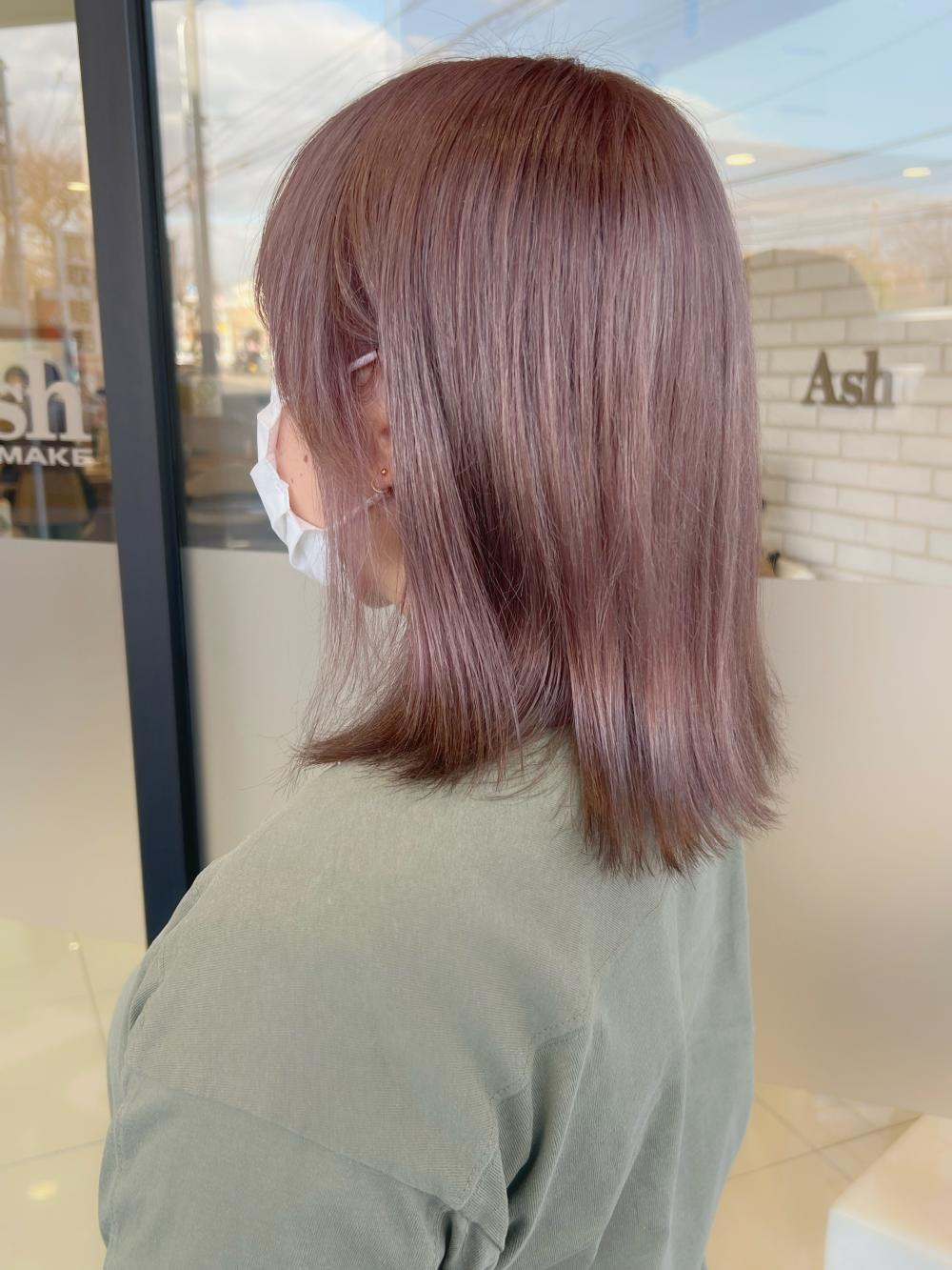 ツヤ髪スタイル