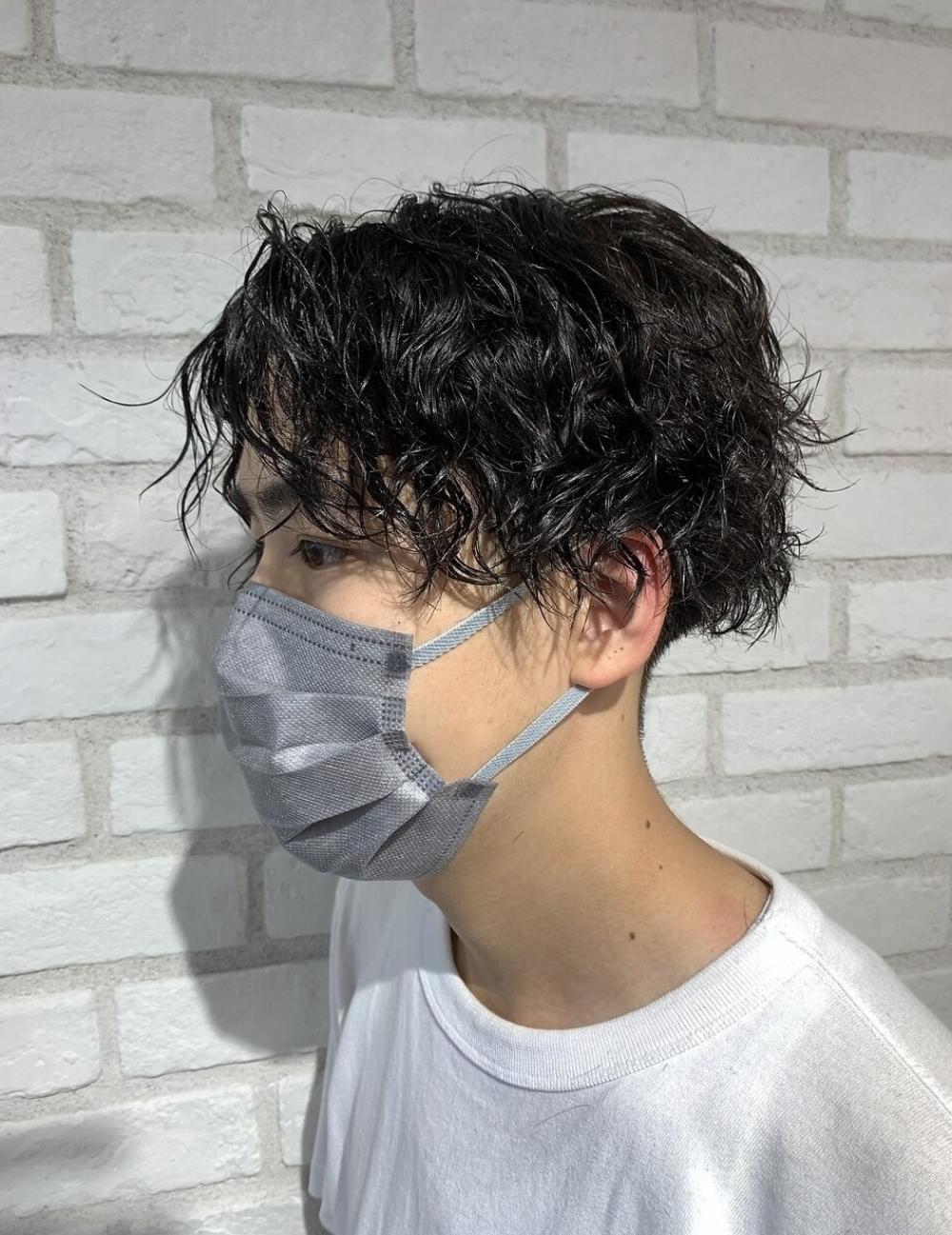  緩めのスパイラルパーマ