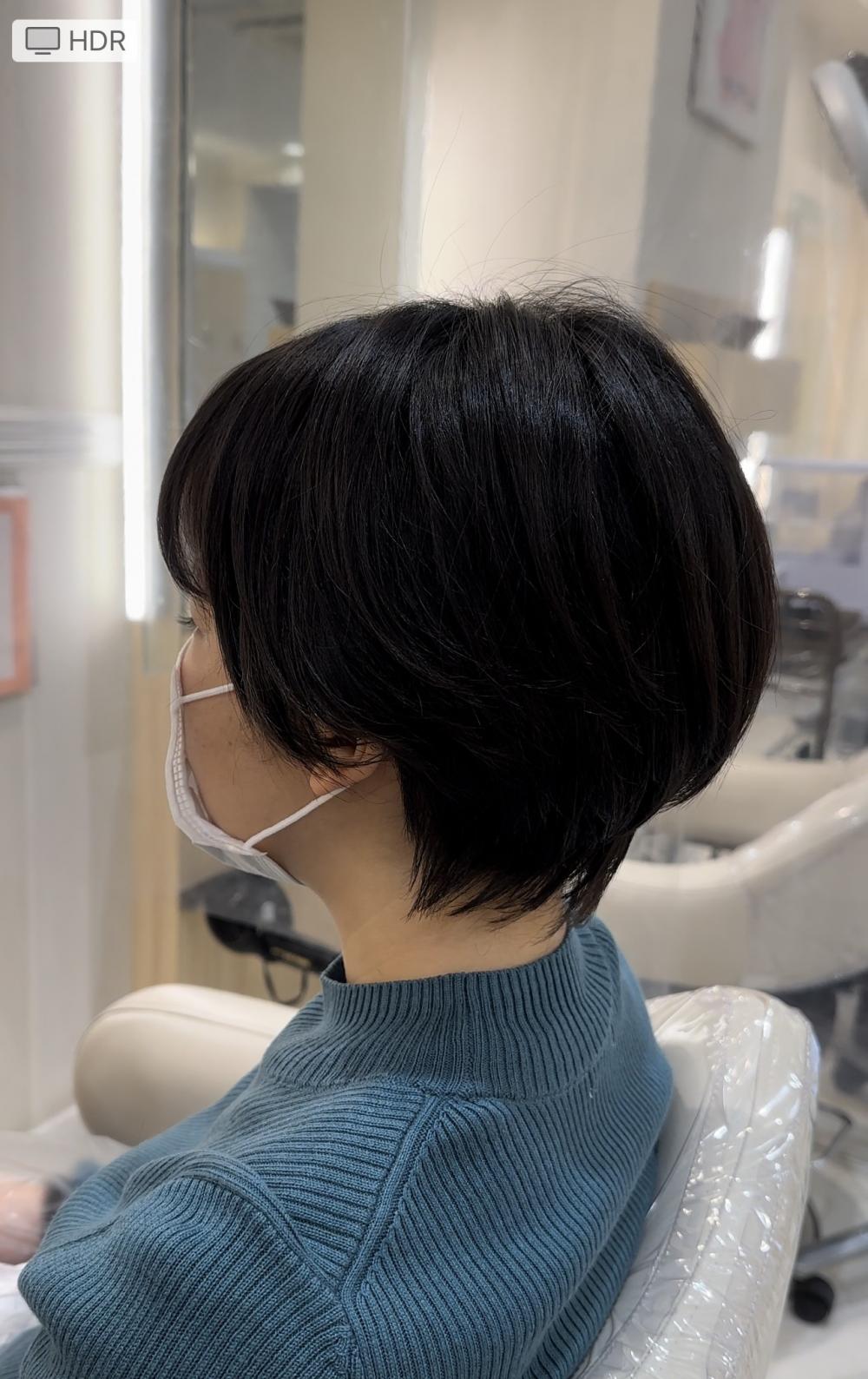 小頭ショートスタイル｜サブ写真③