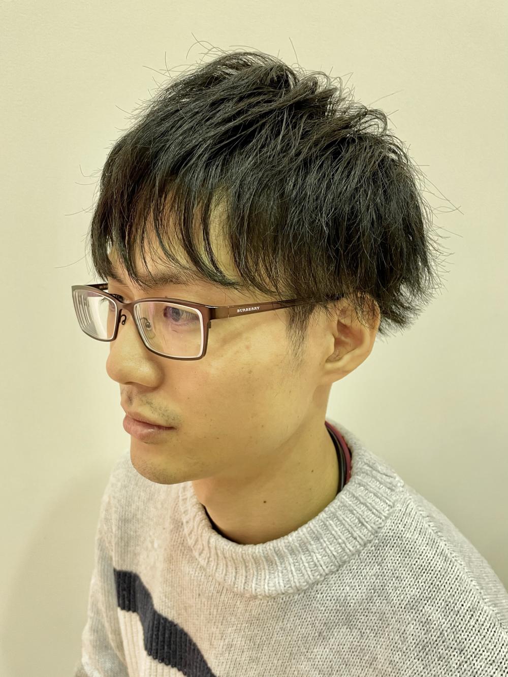 ソフトツイストパーマスタイル