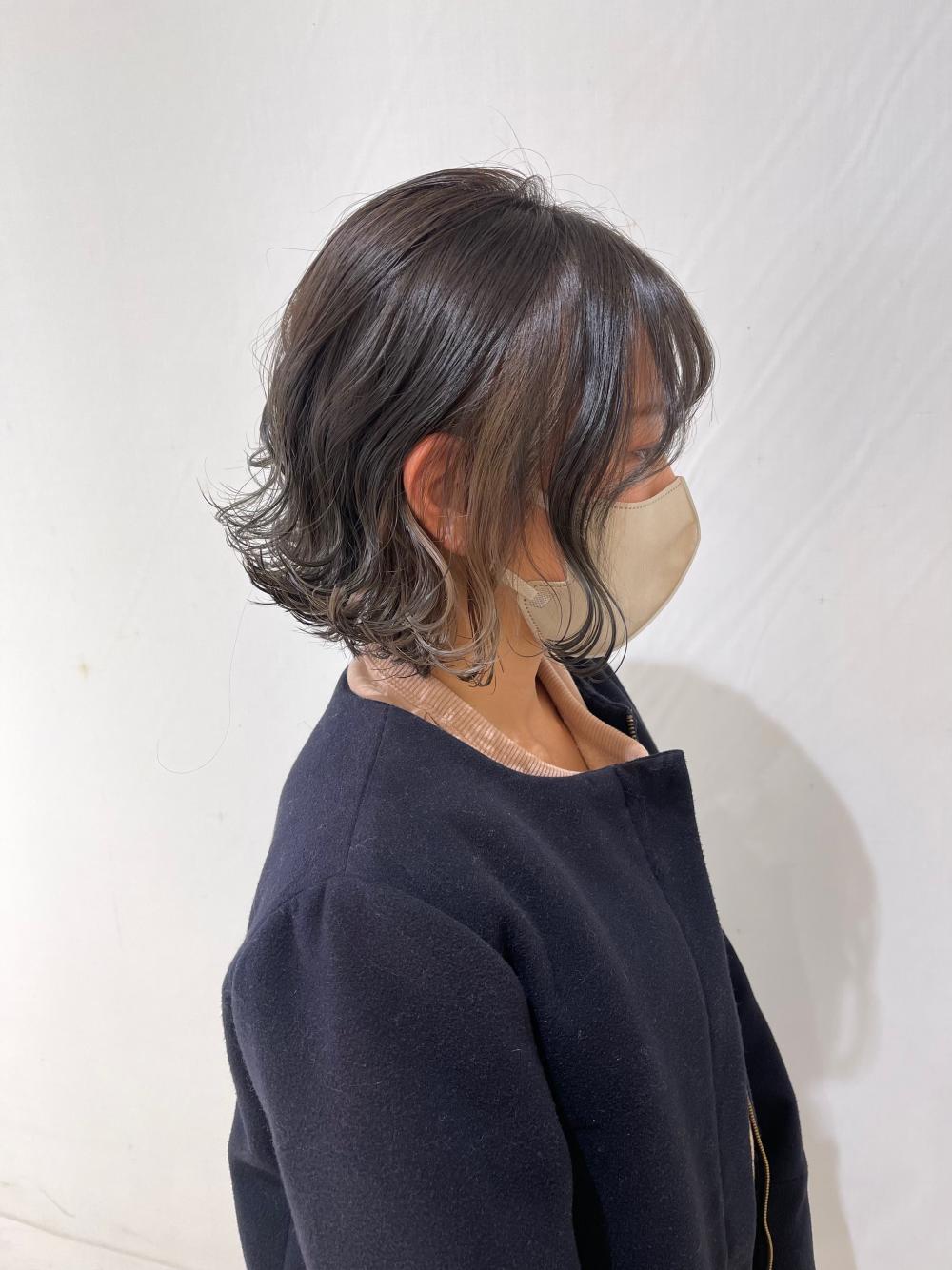 グレージュ✖︎シルバー