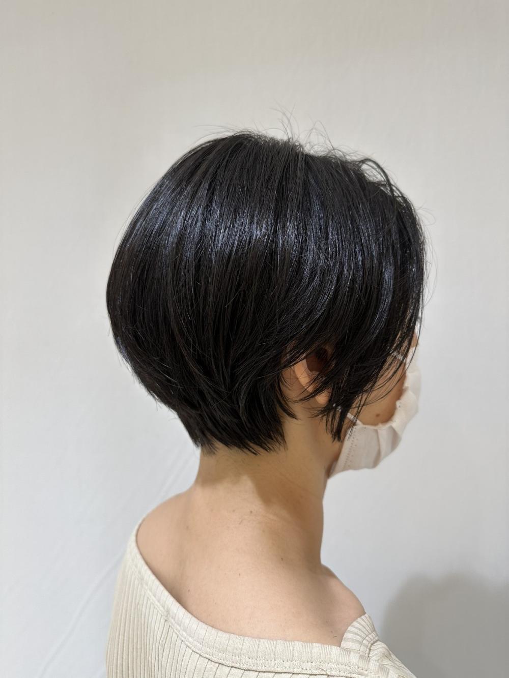 丸みショート