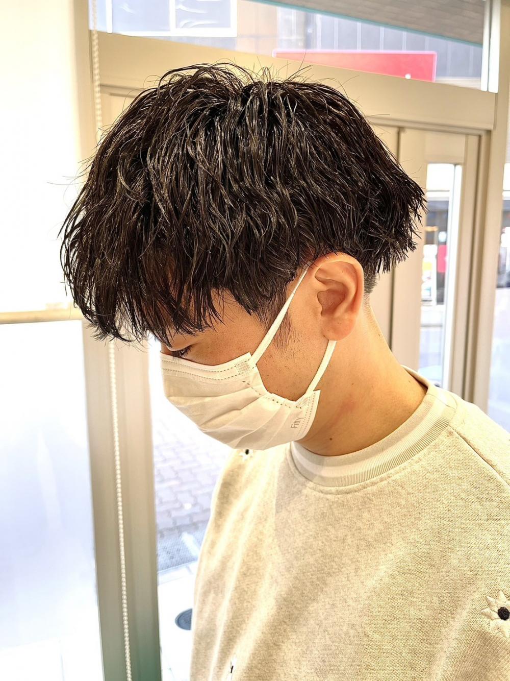 波巻きスパイラルパーマ