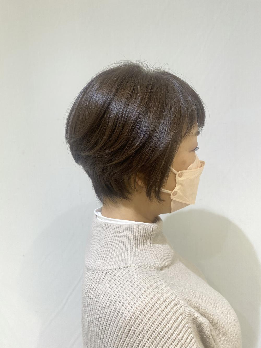 大人ショートボブ