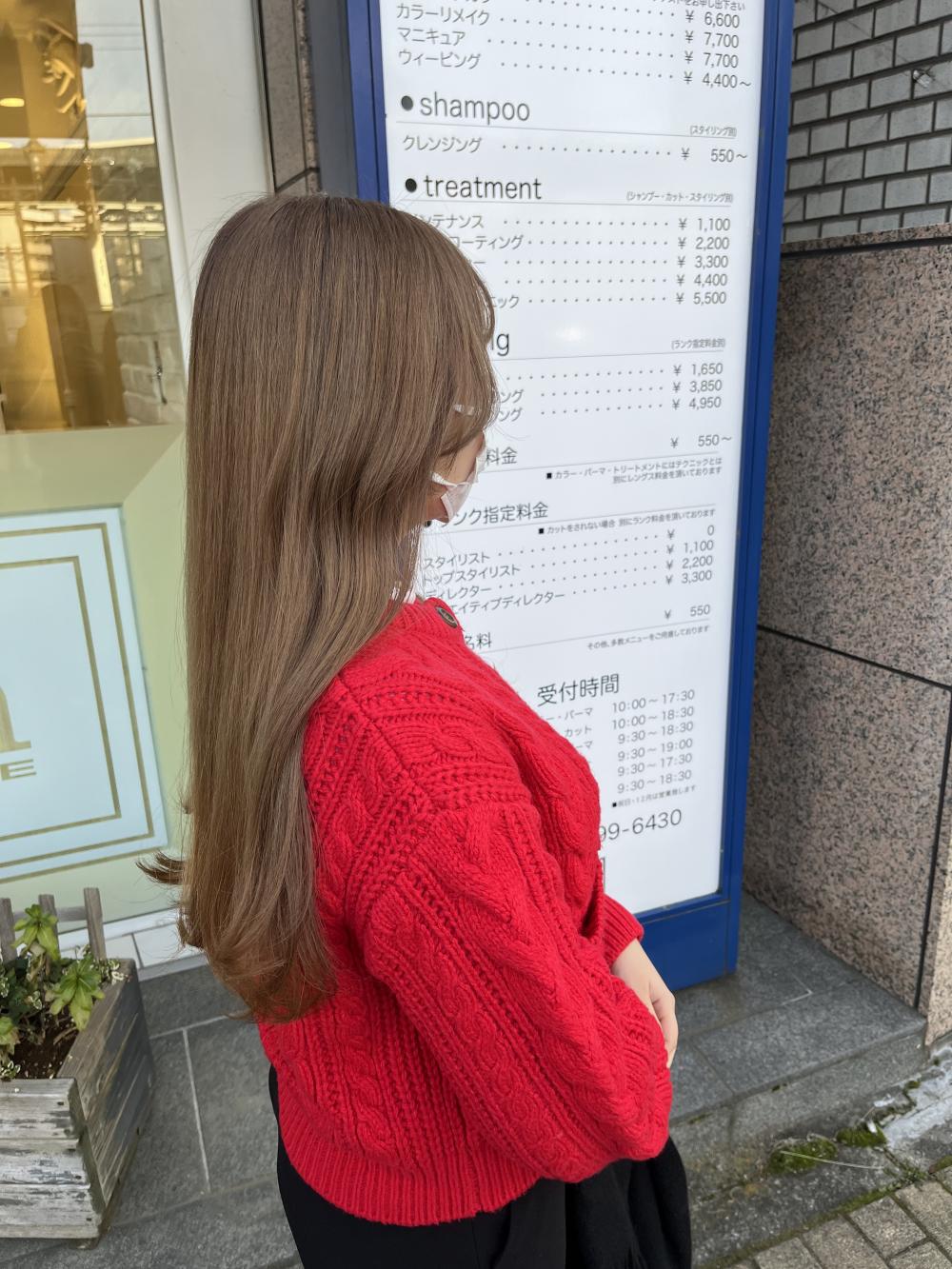 ミルクティーベージュカラー｜サブ写真②