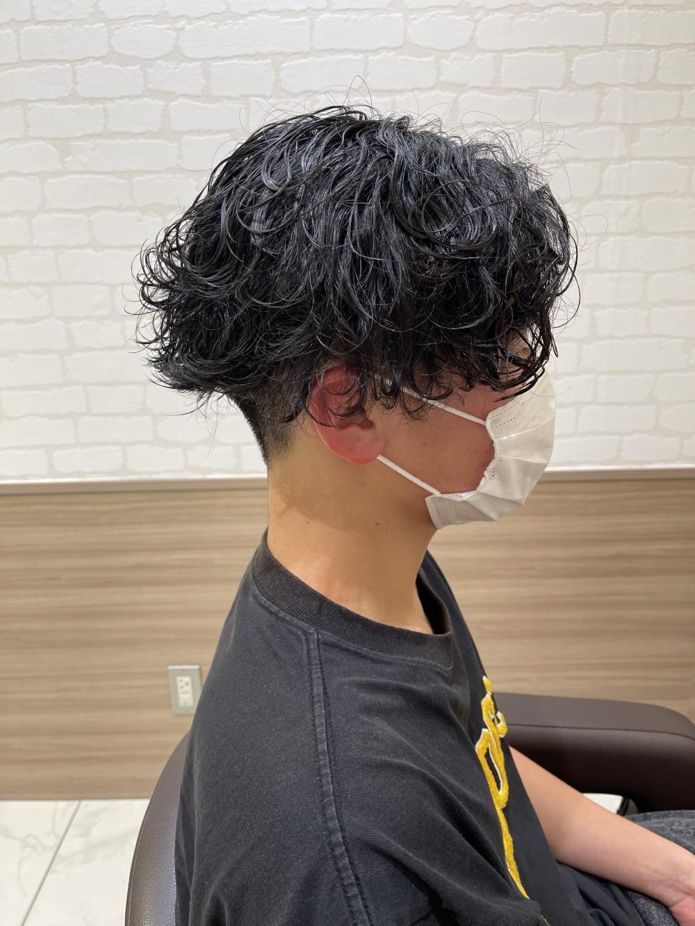 波巻き・波打ちパーマ　かき上げバング｜サブ写真②