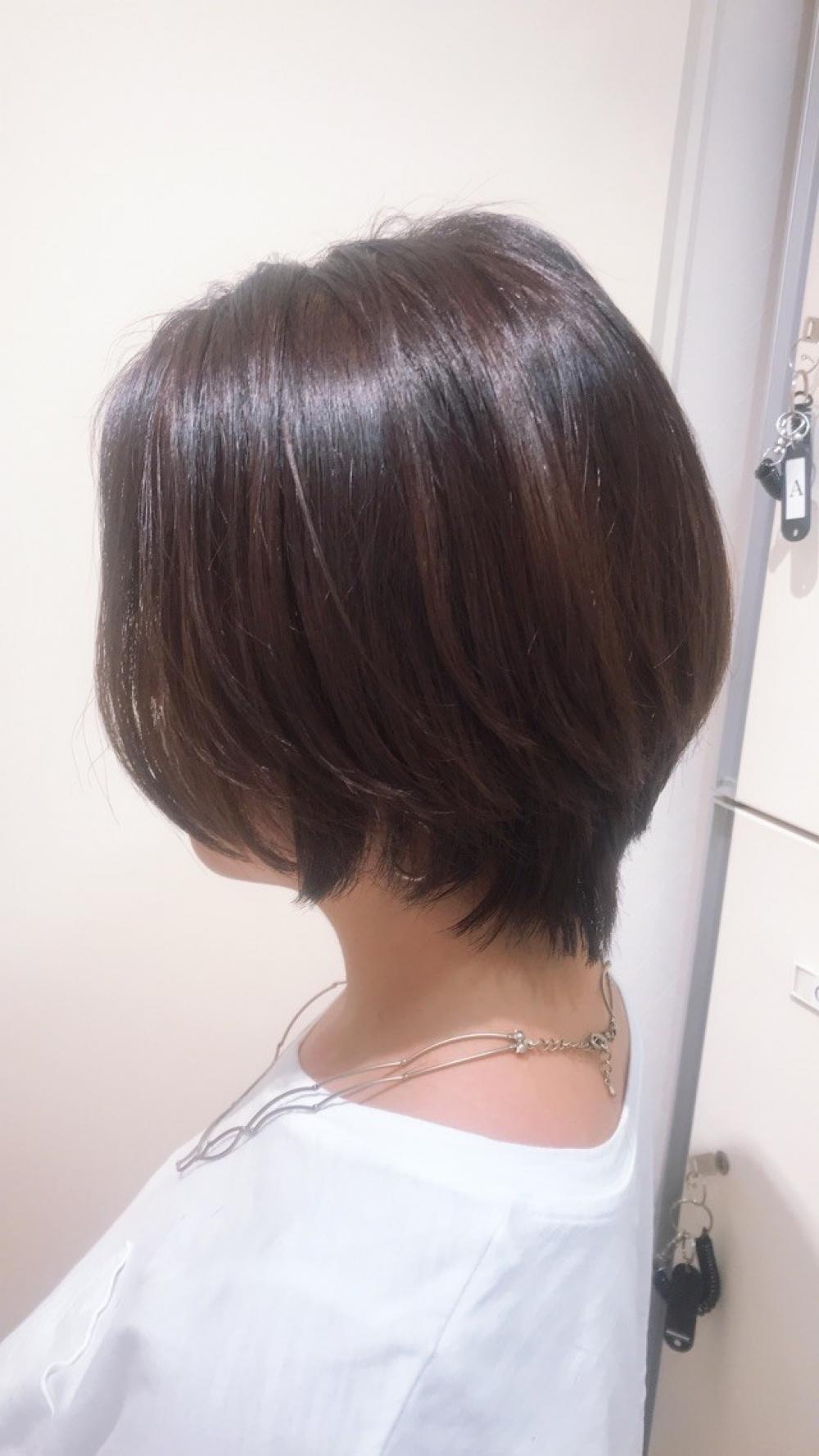 落ち着いた雰囲気の大人ショート