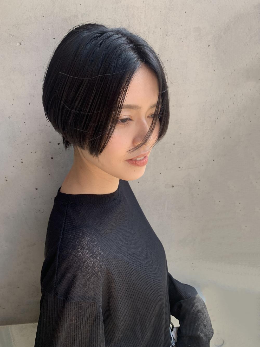 センターパートハンサムショート｜サブ写真③