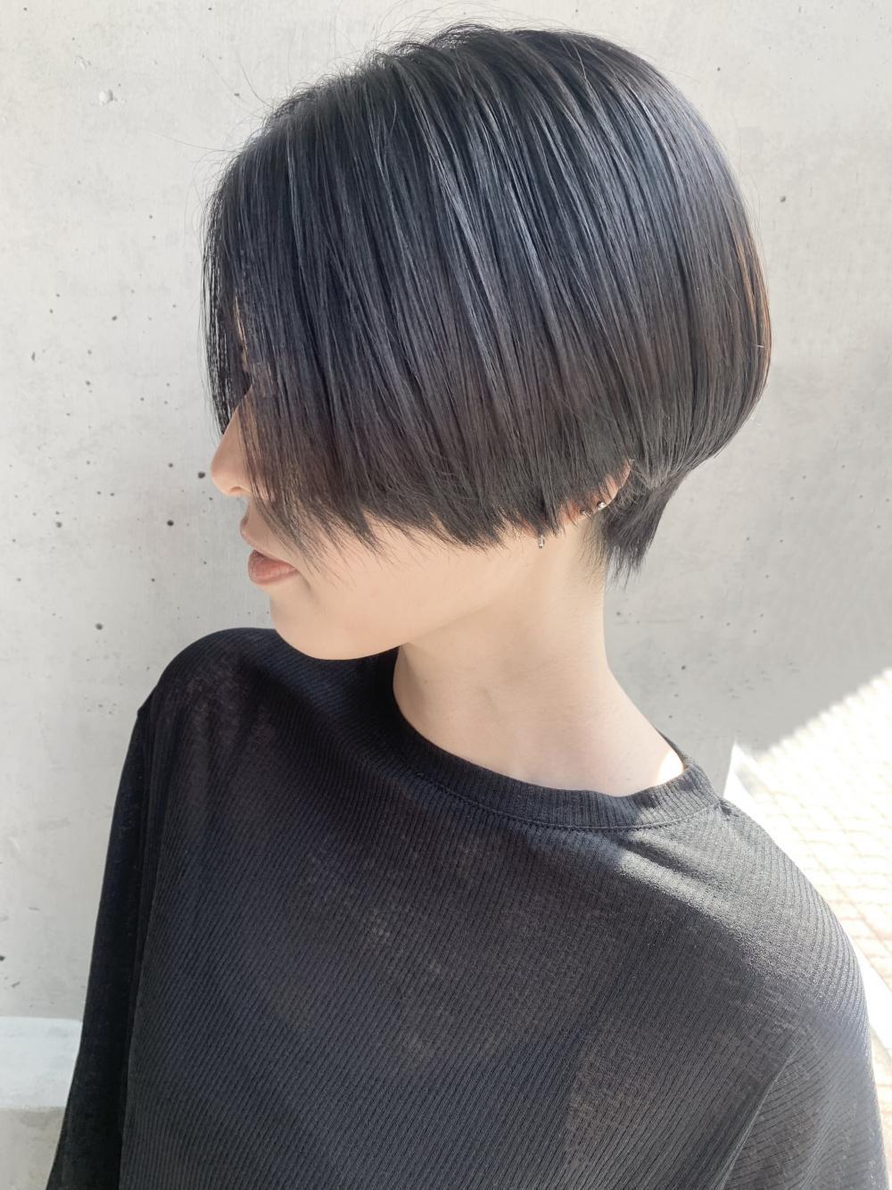 センターパートハンサムショート｜サブ写真④
