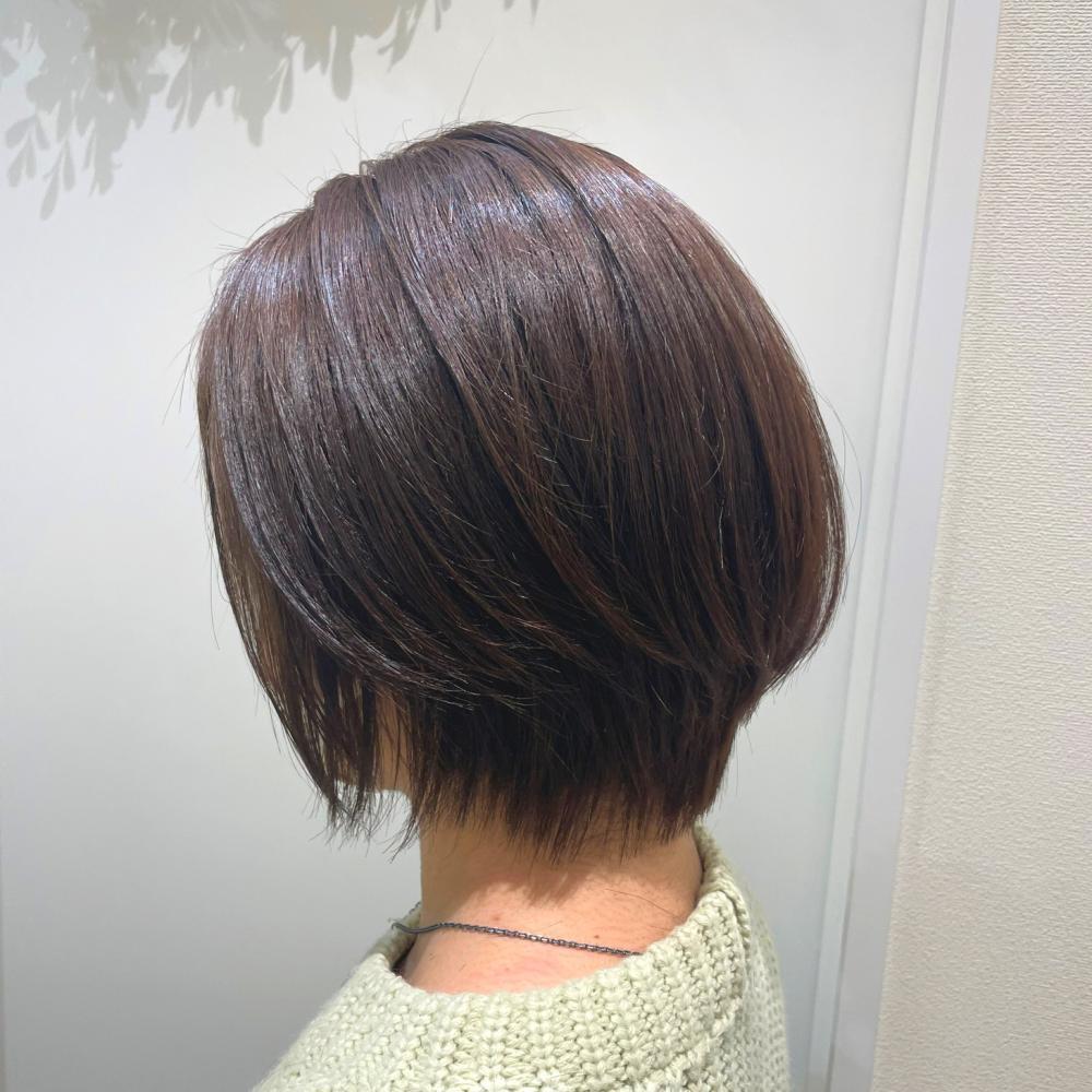 20代/30代/40代/50代似合うショートボブ
