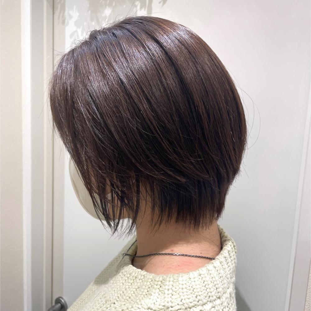 20代/30代/40代/50代似合うショートボブ