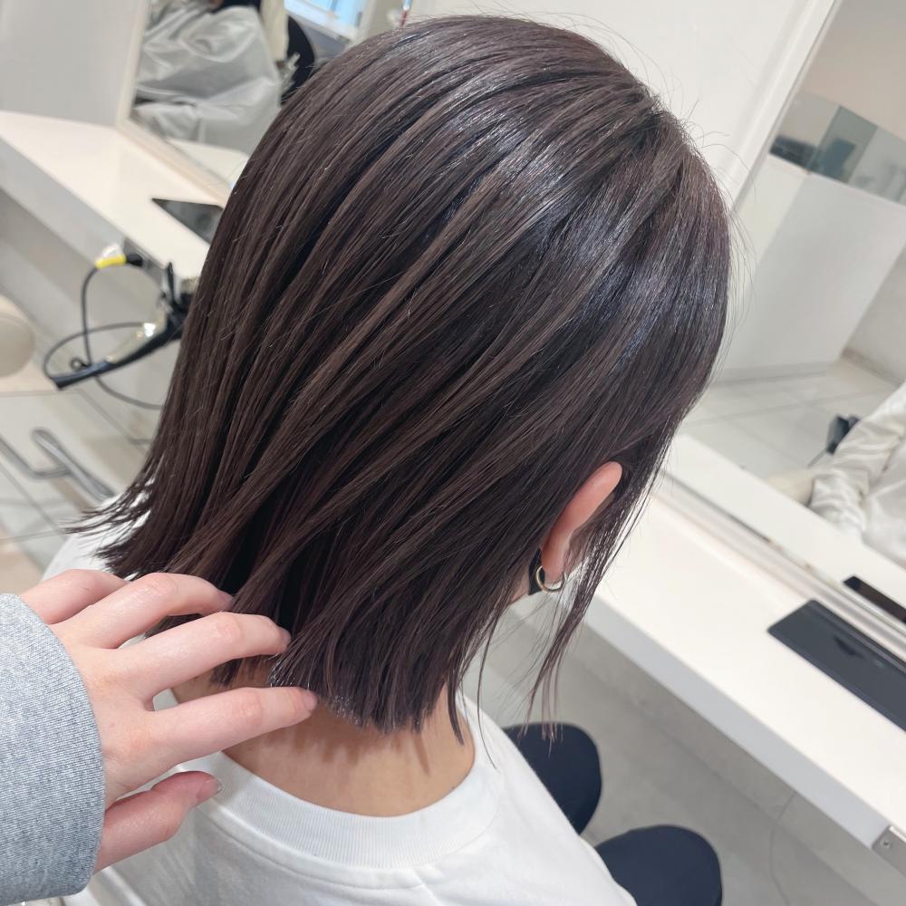 ＼白髪ぼかし×ラベンダーグレージュ／｜サブ写真②