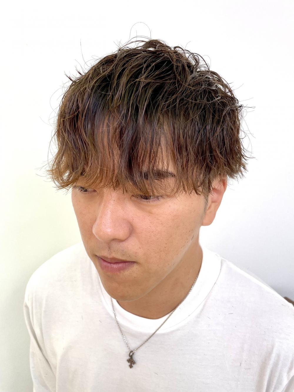 ソフトツイストパーマスタイル
