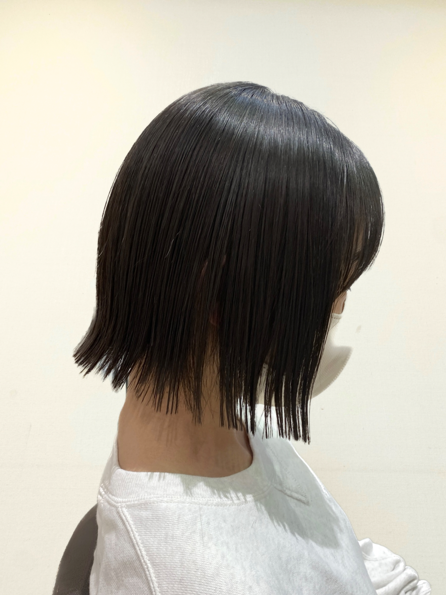 切りっぱなしボブ