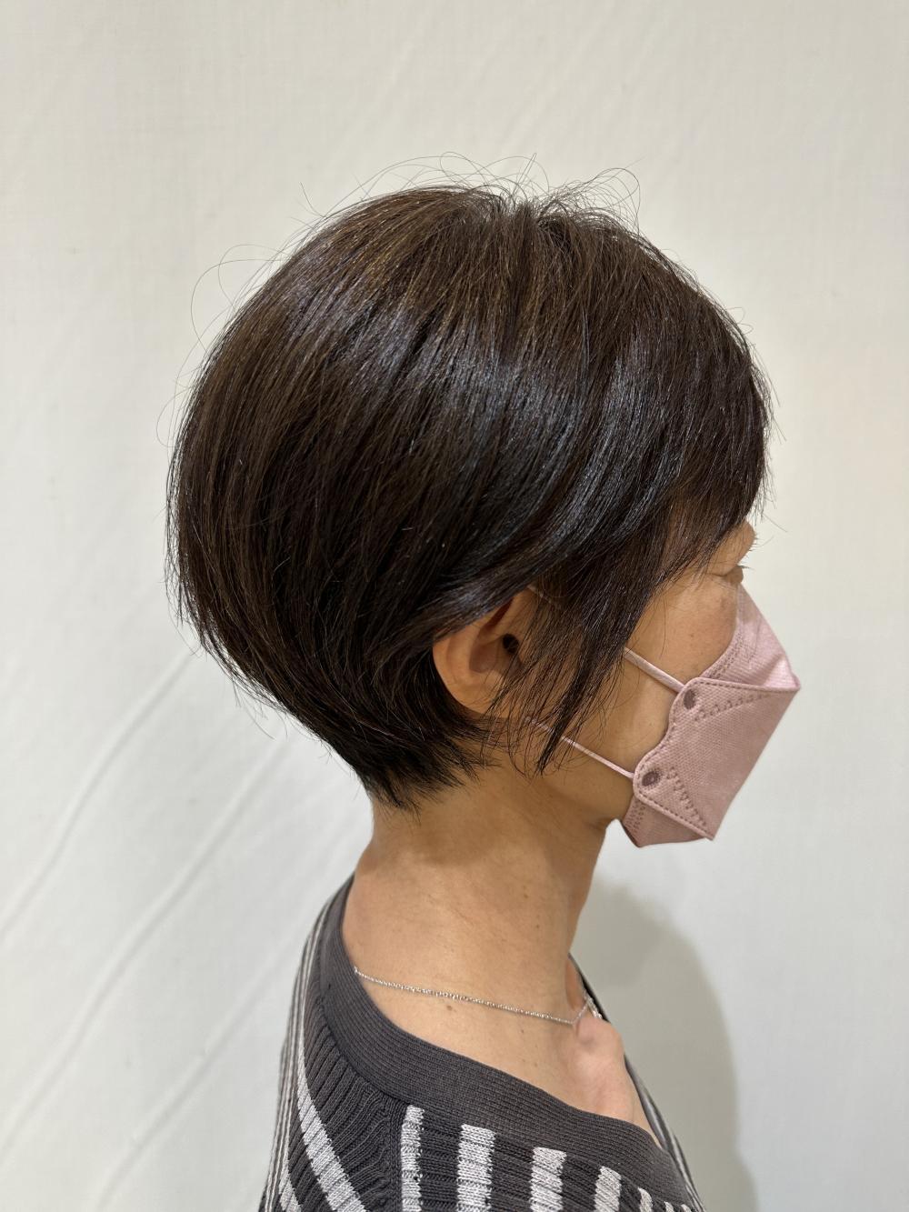 丸みショート