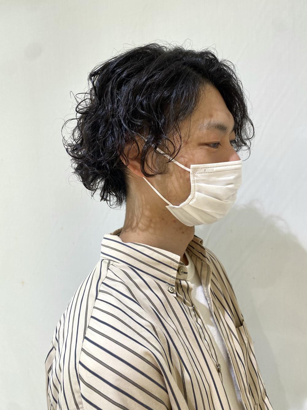 ハード波巻きパーマ