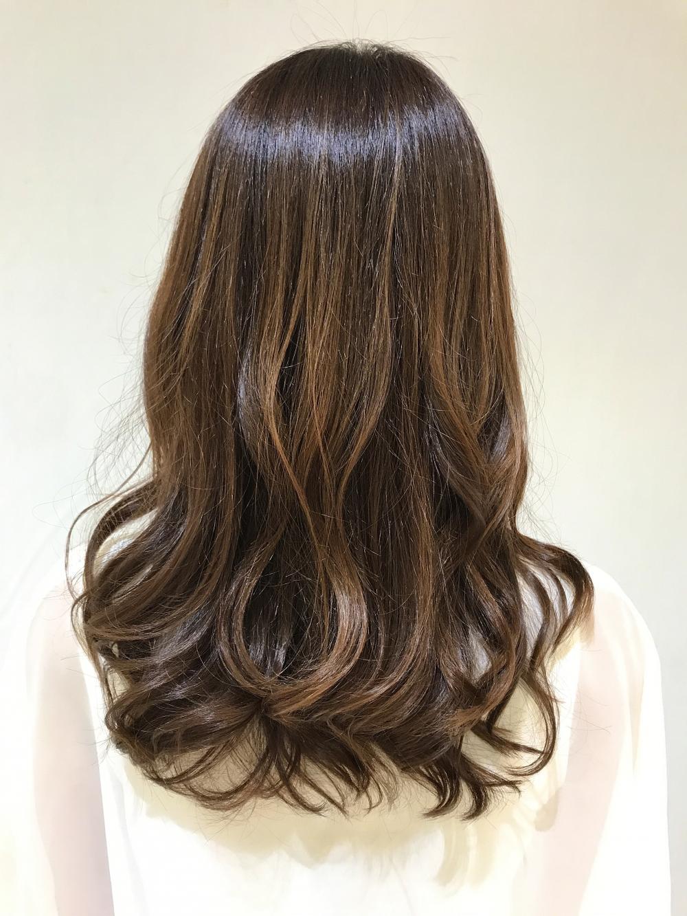 ゆる巻き仕上げ