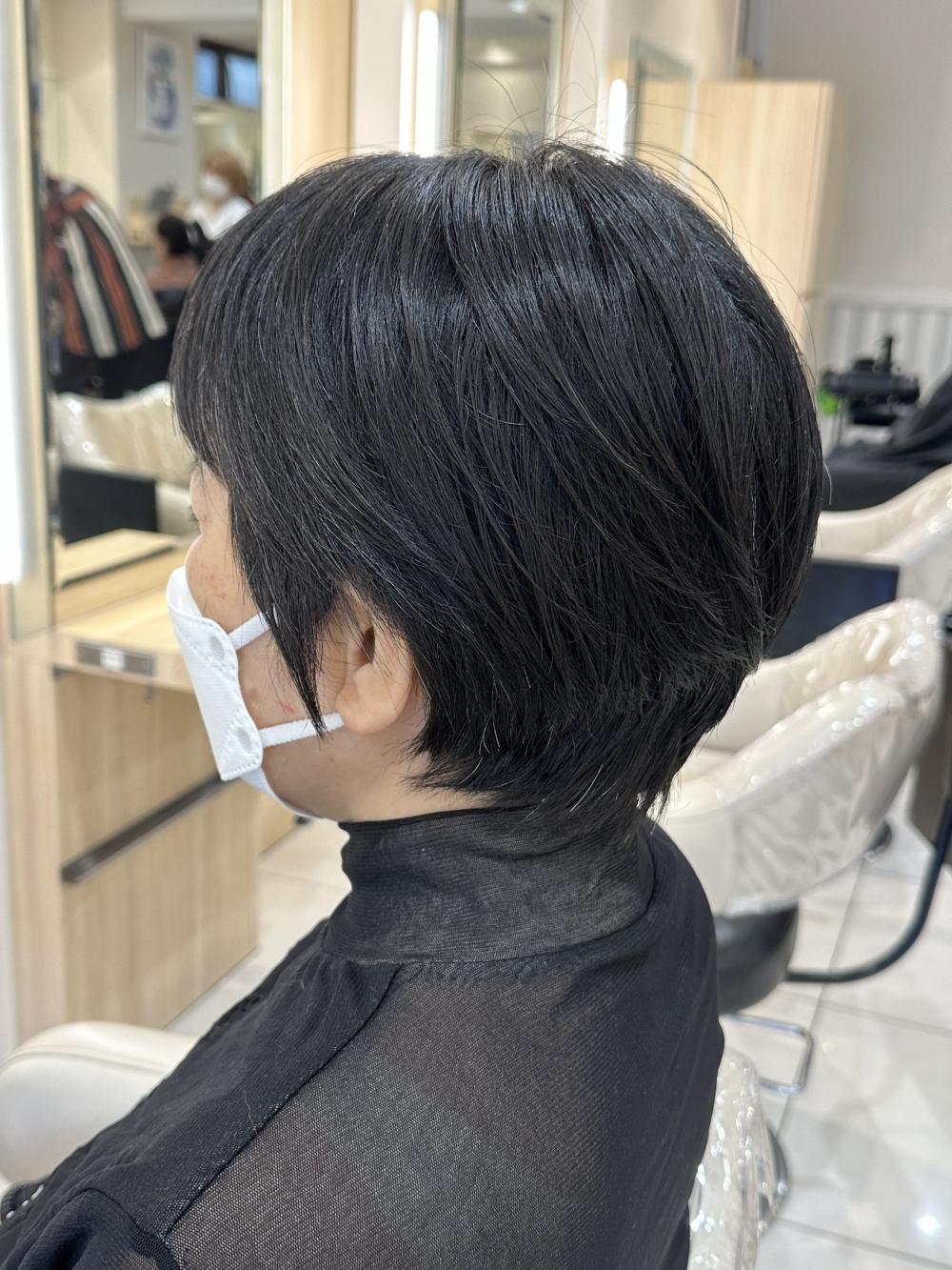 30代40代50代◎大人ナチュラルレイヤーショートボブ｜サブ写真②