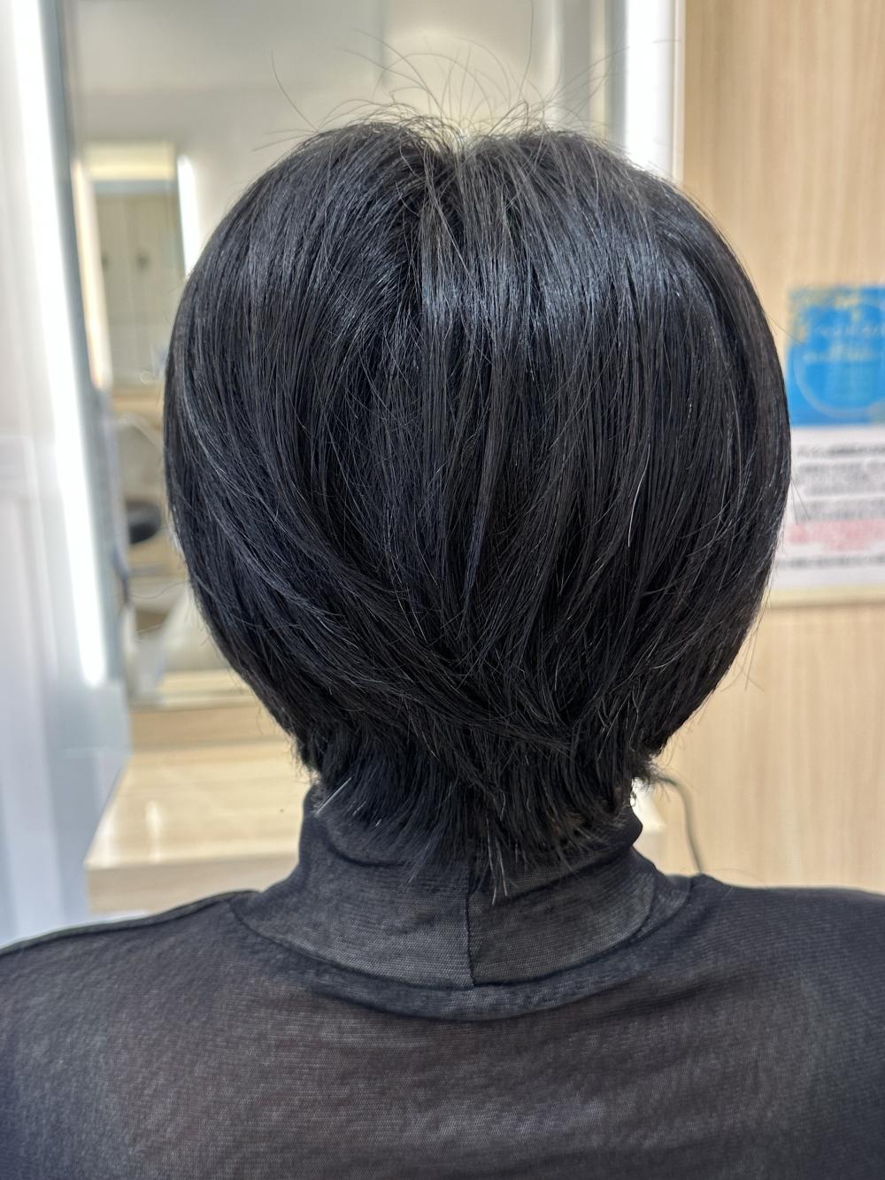 30代40代50代◎大人ナチュラルレイヤーショートボブ｜サブ写真③