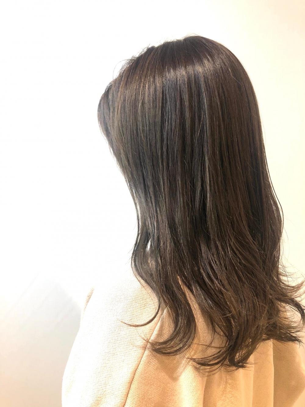 ブリーチ無し⭐︎オリーブベージュ