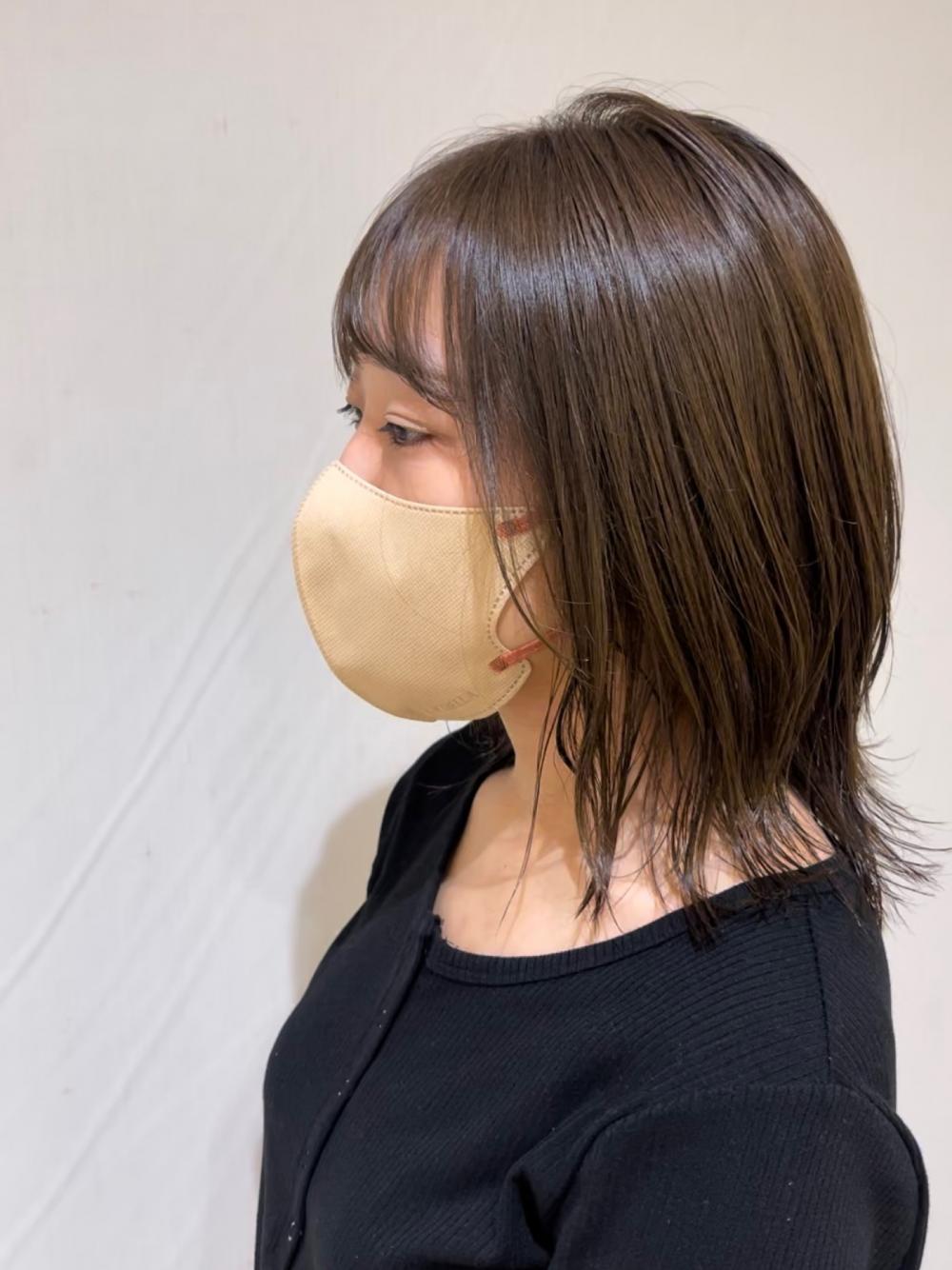 ブリーチ無しで出来る⭐︎ミルクティーベージュ