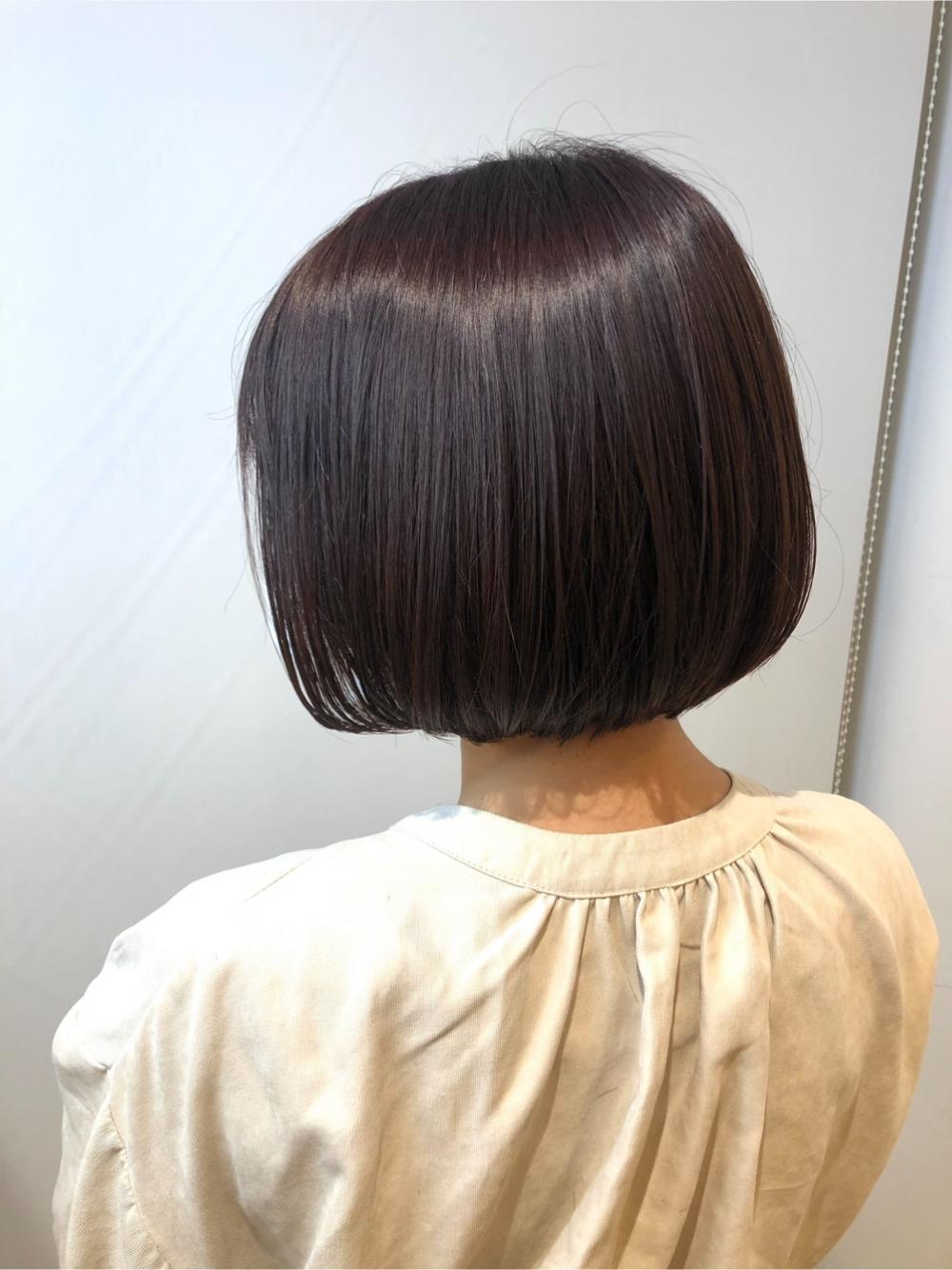 丸みショートボブ