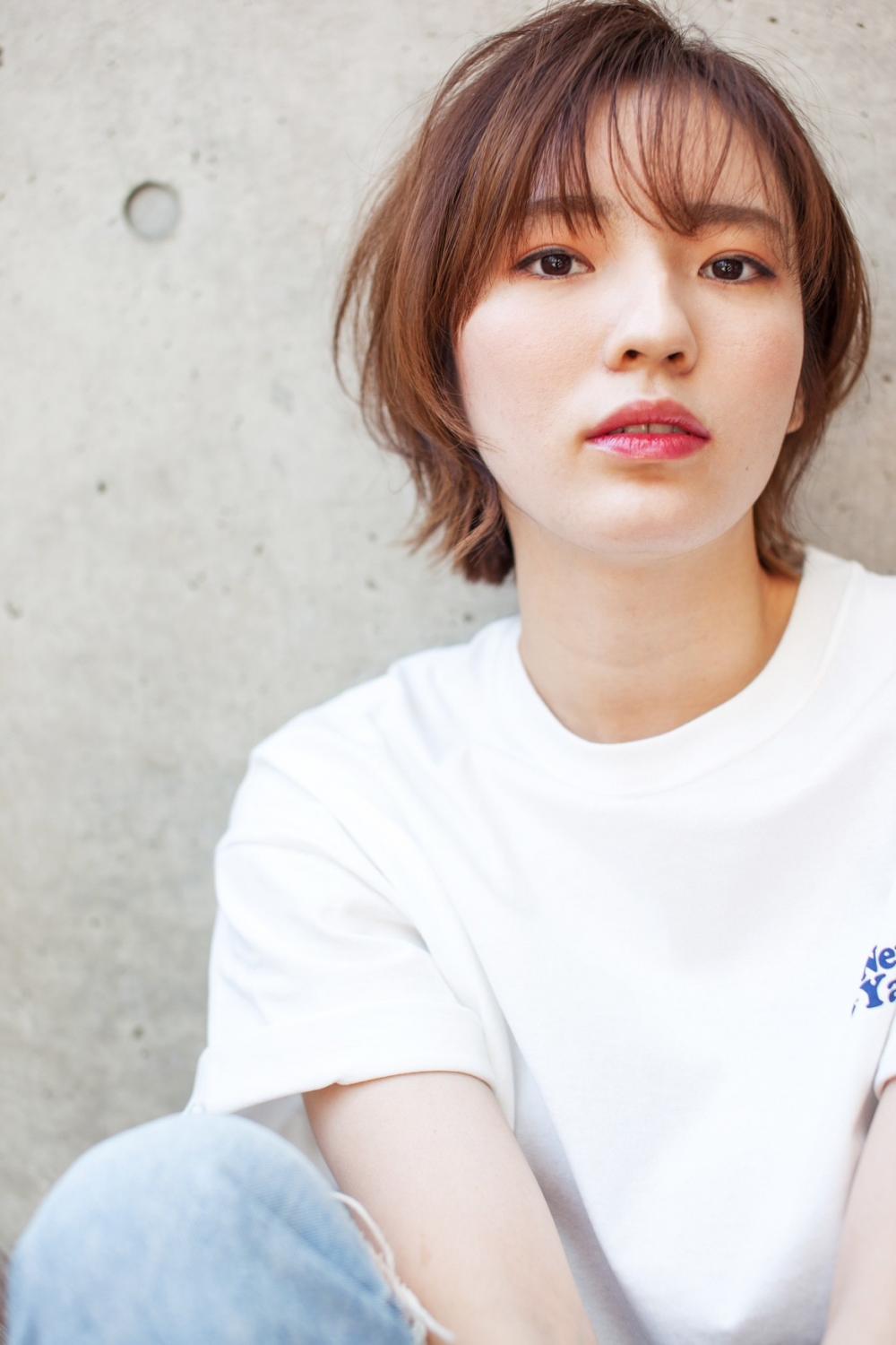 10代20代30代40代『大人綺麗外ハネショートボブ』Ash清瀬店